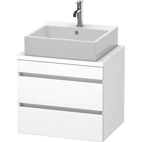 Meuble bas console DURASTYLE 512x600x478mm blanc mat