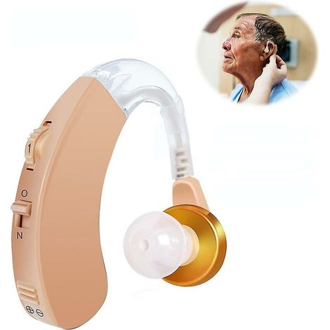 Prothèses auditives Amplificateur de son Prothèse auditive pour la surdité Derrière l'oreille Amplificateur réglable Audifonos Haut-parleur amplifié (1/5)