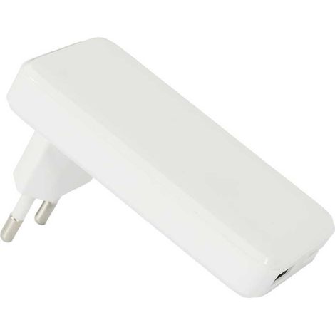 Adaptateur secteur ultra plat 1 port type C + 1 port USB 36 Watt (1/5)