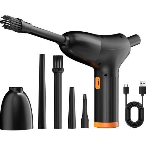 Aspirateur-Souffleur 2 en 1 Intelligent 6000mAh Nettoyage Voiture/Maison/Convient pour Jouets LEGO 3 Niveaux Puissance (1/5)