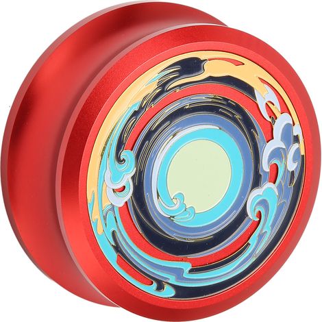 Stabilisateur de Vinyle Antivibration avec Base en Silicone pour Platine Rouge Professionnel (1/5)