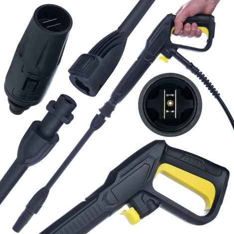Pistola de Repuesto Con Lanza y Boquilla Vario – 150 Bar Compatible Con Hidrolimpiadora Kärcher K2–K7