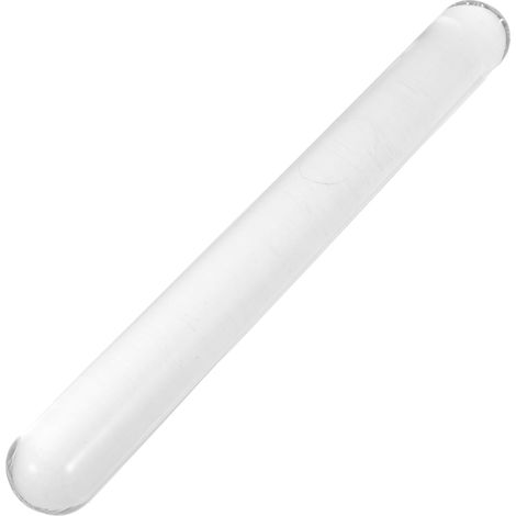 Rouleau à pâtisserie en verre transparent pour pâte à biscuits, pizza, pâtes et raviolis, anti-adhésif, pour la pâtisserie, les travaux manuels et les micro-paysages, 26 cm (1/5)