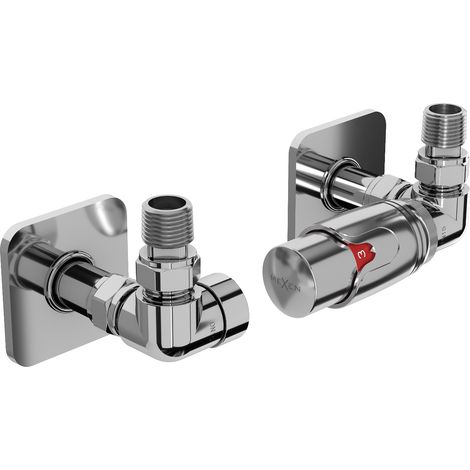 Mexen G00 set termostatico assiale con copertura S, cromo - W903-900-909-01 (1/3)