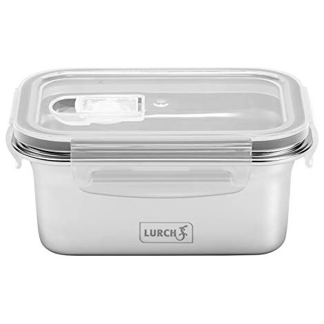Contenitore per alimenti Lurch, acciaio inossidabile/plastica, 0,5 l (1/4)