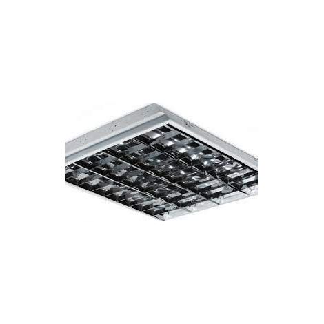 Lampada Plafoniera 4x18W INC 418 B TR Tubo T8 Attacco G13 IP20