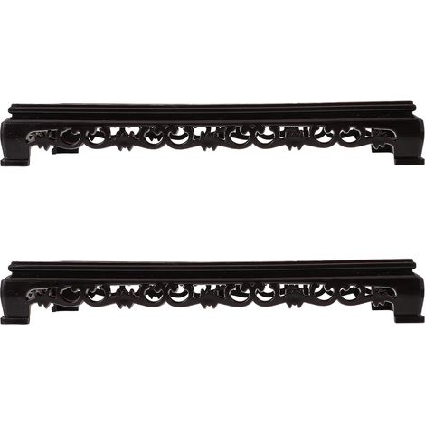 Grand support rectangulaire en plastique pour pots de fleurs, lot 2, (1/5)