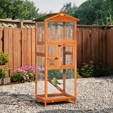 Cage pour oiseaux en legno di abete 172,7 x 160 x 419,1 cm (1/5)