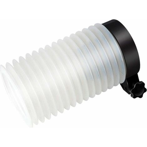 Caoutchouc Perceuse Électrique Poussière Collecteur Housse R, Réglable Marteau R, Universel Maillet Tasse pour Ash Résistant à la Appareil Puissance Outil 15x9.5cm - Blanc, (1/5)