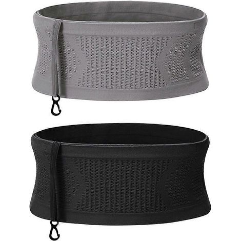 Sac banane invisible et sans couture pour la course, le sport et le cyclisme. Sac banane unisexe pour téléphone portable, idéal pour la salle de sport, le jogging et le cyclisme. (1/5)