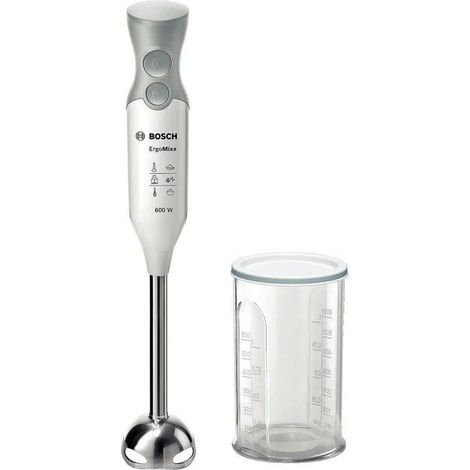 Bosch MSM66110 Frullatore a Immersione Bianco Grigio Potente
