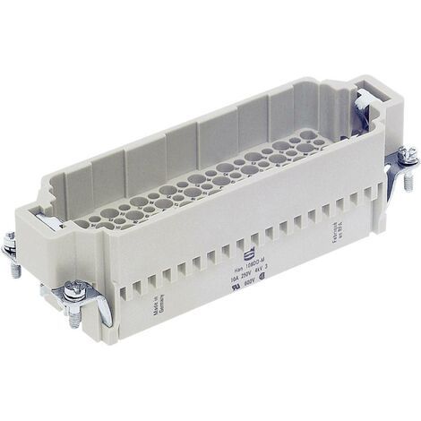 HARTING 09161083001 Insert mâle Han® DD 108 + PE à sertir 1 pc(s) D10584 (1/5)