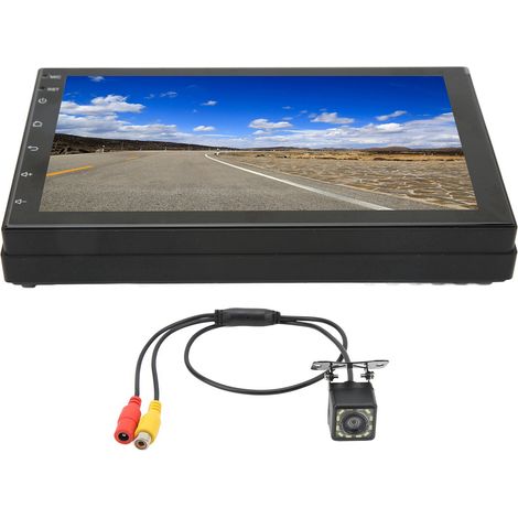 Autoradio 7 pouces pour Android 11, écran tactile IPS HD 1080P, GPS intégré, fonction Mirror Link, lecteur multimédia avec navigation, compatible voiture. (1/5)