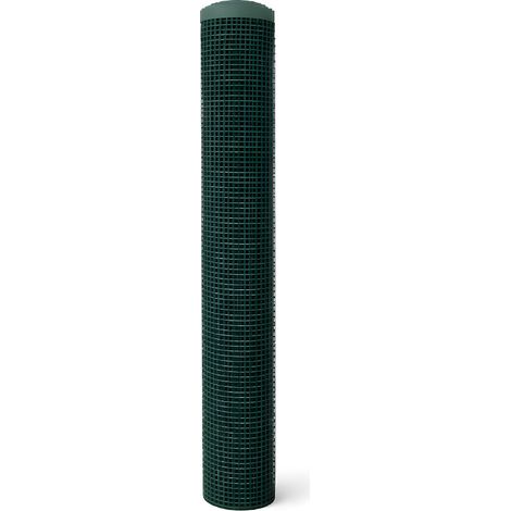 Rotolo Rete Metallica Outdoor Da Esterno Per Recinzioni Elettrosaldata Verde, misura1x5mt-5x5mmcoloreVerde