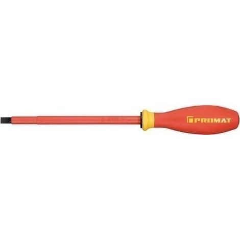 Destornillador de corte-hoja de B.8mm-L.175mm aislado VDE PROMAT