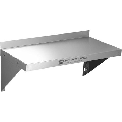 Etagère Murale en Inox - 800 x 300 mm (1/3)