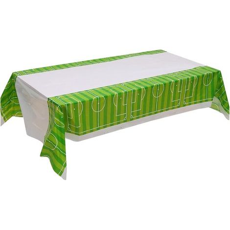 Mantel fútbol PE, 4 piezas, 108cm 180cm, Copa Mundial 2026, Copa Mundial, Impermeable, fútbol, plástico Fútbol, Fútbol, fiesta campeonato mundial (1/5)