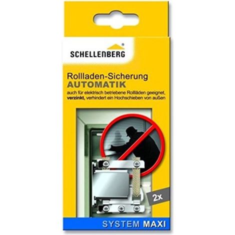 Schellenberg Rollladen-Hochschiebesicherung silber Hochschiebesicherung (1/4)