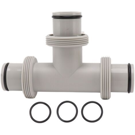 Raccord de tuyau 38 mm, adaptateur de tuyau de piscine, raccord de tuyau de piscine 38 mm, kit de raccordement de piscine, rallonge de raccord de tuyau de piscine 38 mm
