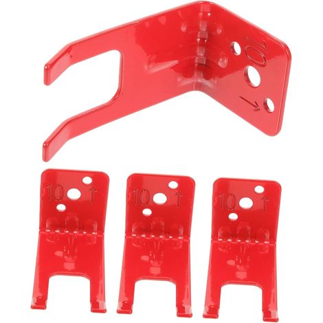 Suporte De Parede Para Extintor De Incêndio De 4 Peças Com Acessórios Práticos Para Instalação Em Escritórios E Residências. (1/5)