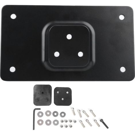 Cadres de support de support de montage de plaque d'immatriculation pour moto 17,5x10cm (1/4)