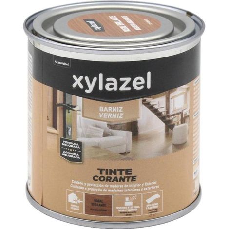 Barniz sintetico tinte brillante xylazel 250 ml nogal