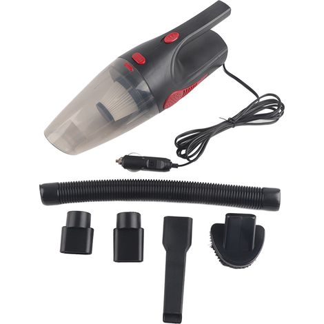 Aspirateur à main, aspirateur de voiture compact 120 W, nettoyage multi-angle, portable, réutilisable pour l'automobile (1/5)