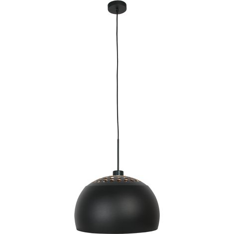 Steinhauer - hängeleuchte - Globe - schwarz - metall - Ø 40cm -