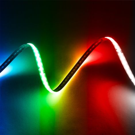 Striscia LED COB 5M 16W/M 672Lm/M RGB IP20 24VDC [SKY-FSLCOB-672L-10mm-RGB] (1/5)