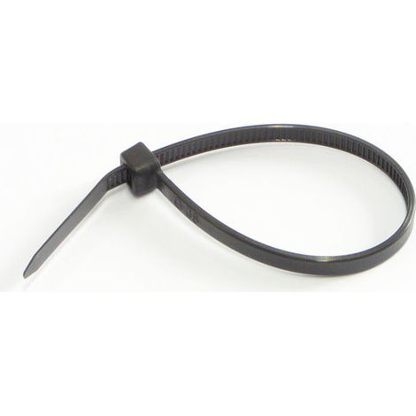 Colliers de serrage noirs 100 x 2,5 mm (100 pièces)
