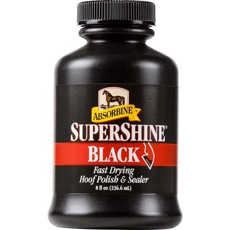 Absorbine Supershine Black Huile de polissage et d'étanchéité pour sabots (1/2)