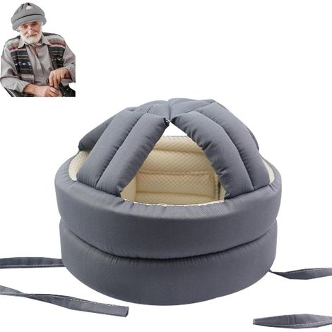 Casque De Protection Épais Souple Et Réglable Respirant pour Personnes Âgées, Casque De Sécurité Anti-Chute pour Tête De Personne Âgée, Protecteur De Tête pour Adulte (1/5)