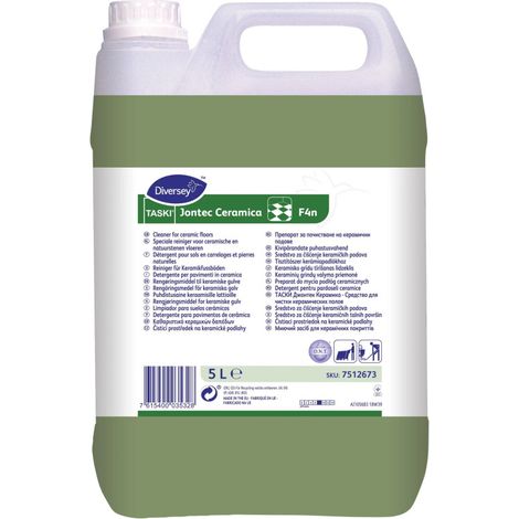 Bidon 5L Détergent TASKI Nourrissant pour Sols Jontec Forward F4h - 7513139