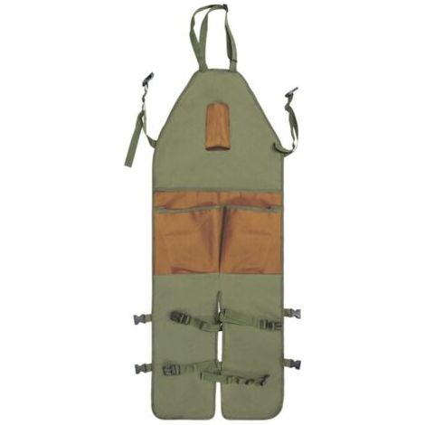 Tablier Pour Outils Tablier de jambières de jardinage, réglable, multi-poches, protection des jambes, for la maison, la cuisine et le jardin Tablier Barbecue (1/4)