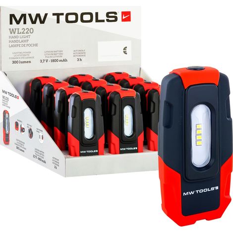 Présentoir avec 12 lampes de poche LED WL220 MW Tools WL220DIS (1/5)