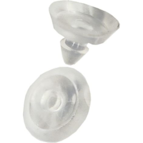 Ventouse - Décor : Transparent - Diamètre : 13,5 mm - Matériau : Plastique - ELEMENT SYSTEM (1/3)