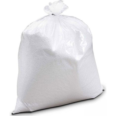 Oviala – Micro billes de polystyrène 100 Litres – Recharge pour coussins – Densité 10 g/L – Recyclables à 100% – Diamètre 2-4 mm