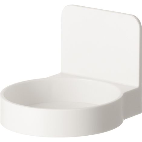 Porte-flacons Murale Auto-adhésif En ABS Pour Salle De Bain - Supporte Jusqu’à 500 G - Pour Carrelage Et Verre - 1 Pièce (1/5)