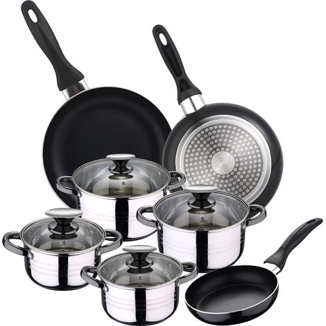 Set Bateria 8pc SIP + Set 3 sartenes 16/20/24 (1/5)