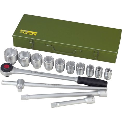 Proxxon Jeu de douilles-embouts 3/4" 14 pièces 23300