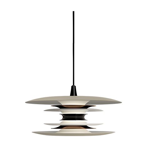 Diablo Plafonnier Suspendu Moderne Dome 40cm Sable, Bronze Métallique 1x E14
