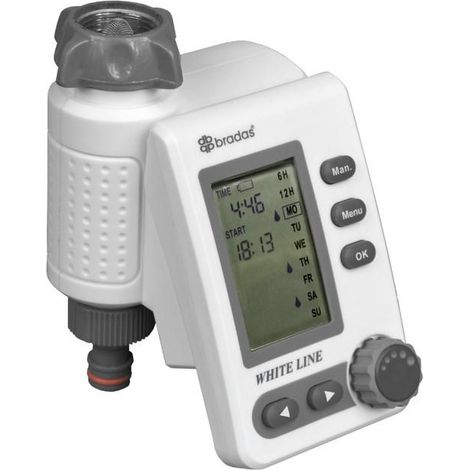 Bradas WL-3132 Regulador electrónico verde para riego