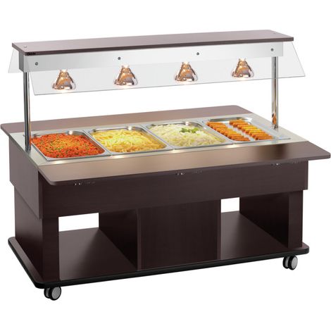 Chariot buffet chaud Kids W4110-150W - Bartscher (1/5)