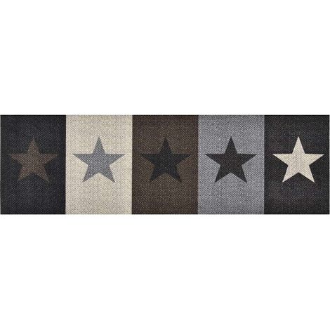 Tapis de sol de cuisine lavable Étoile 45x150 cm (1/5)