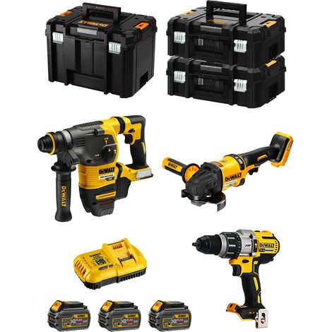 DeWALT Kit FVK381T3HD-QW 54V/18V (DCH333 + DCD996 + DCG418 + 3 x 6,0 Ah + DCB118 + 2 x TSTAK II + TSTAK VI) (1/5)