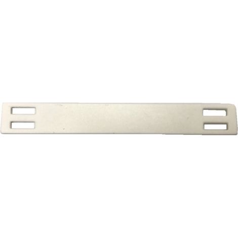 Barrette de marquage RS PRO pour Marqueur de câble de forme ovale largeur 9mm ( Prix pour Sachet de 100 )