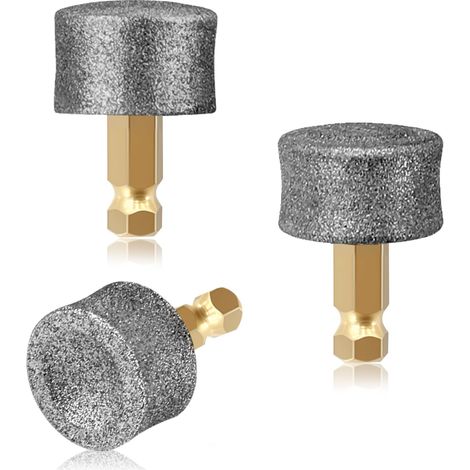 3 Pièces Tête de Rechange 60 80 120 Mailles, Têtes de Meulage Chien pour Casfuy et La Plupart des Marques Broyeur à Ongles, Tête de Meulage Intégrée pour Petits Moyens Grands Chiens (1/5)