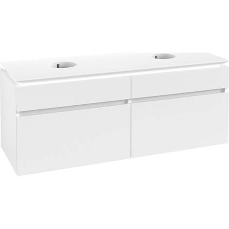Villeroy & Boch Legato meuble sous lavabo, 4 tiroirs, pour 2