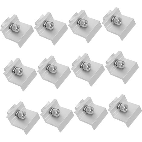 Kit de 12 blocs de pression latéraux pinces métalliques pour (1/5)