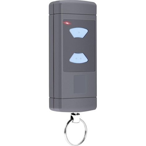 Émetteur manuel 2 canaux pour portes de garage compatible avec systèmes HSE2-868 HSM4-868 HS4-868 et télécommandes Blue Buttons 868,3 MHz